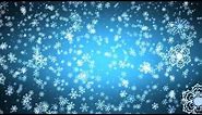 4K 10min Longest Free Snowflakes Falling Best Winter 2021 Video Ultra High 2160p Resolution AA VFX