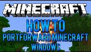 How To Port Forward Minecraft With a Linksys Router (Windows)