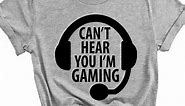 Video Game SVG, Can't Hear You I'm Gaming SVG {Free SVG Files}