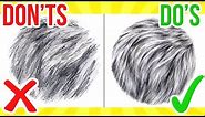 DO'S & DON'TS: How To Draw Fur | Step By Step Drawing Tutorial