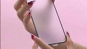 Stunning REPART iPhone front glass: durable with a hydrophobic coating!