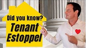 Tenant Estoppel Certificate: ESSENTIAL tips when buying or selling with tenants