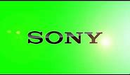 SONY Logo Green Screen