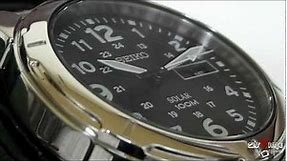 2S Time : SEIKO SNE095P1 Solar Powered Quartz Watch 100m WR