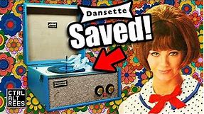 1962 Dansette Tempo Vintage Record Player Restoration - Modern Cartridge, Preamp & Service