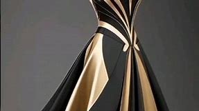 Stylish Fashion Picks. Showcase your elegance in black and gold dresses.
