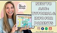 GETTING STARTED WITH AAC: What Parents Need to Know from an SLP, ModelingTouchChat with Wordpower