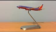 Gemini Jets Southwest Airlines 737-800 1/400 Scale Review
