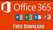 How to download and install office 365 for free | latest method