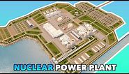 Building a huge Nuclear Power Plant in Cities: Skylines | No Mods Vanilla Build