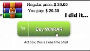 paying for winrar