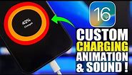 How To Change iPhone CHARGING Animation & Sound - iOS 16 Customization !