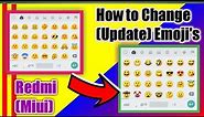 How to change or update emojis | update emoji of redmi devices | redmi note 4 | real insan yt