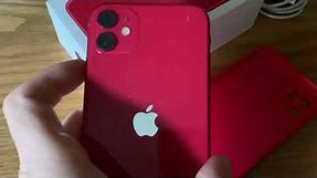 Retro prova Apple iPhone 11 rosso product red