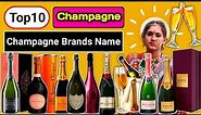 Top10 Champagne Brands Name! Best Champagne! Champagne Pronunciation Origin & Alcohol Percentage
