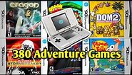 Top 380 Best Adventure Games of All Time on Nintendo DS