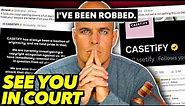 Casetify EXPOSED For STEALING Phone Case Designs (BIG Lawsuit)