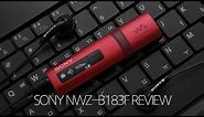 Stylish MP3 Player SONY Walkman NWZ-B183F Review!