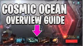 Everything in Cosmic Ocean Full Guide Overview | Infinite Galaxy