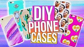 DIY PHONE CASES | Tumblr, 90's, Drake, Urban Outfitters & More!