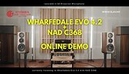 Wharfedale Evo 4.2 with NAD C368 Integrated Amplifier Online Demo By Style Laser Audio