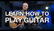 Learn How To Play Guitar - Beginner Guitar Lesson #1