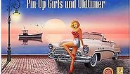 Pin-Up Girls and vintage cars by Mausopardia (Wall Calendar 2024 DIN A4 Landscape), CALVENDO 12 Month Wall Calendar