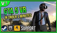 How to Play GTA V in VR in UNDER 3 Minutes (2021)