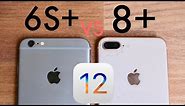 iPHONE 6S PLUS Vs iPHONE 8 PLUS On iOS 12! (Speed Comparison) (Review)