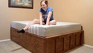 How to Build a Queen Size Bed With Drawer Storage