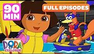 Dora FULL EPISODES Marathon! ➡️ | 4 Full Episodes - 90 Minutes! | Dora the Explorer