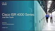 Cisco ISR 4000 Series Short Introduction