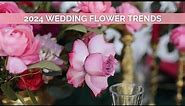2024 Wedding Flower Trends | Hot Pink, Green & Gold
