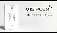 CT-15x – Wireless Wall-Mounted Panic Button Installation