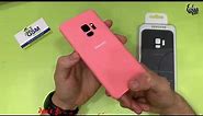 Officel SiLICONE CASE SAMSUNG S9 S9 PLUS BLACK PINK Unboxing -Gsm GUIDE