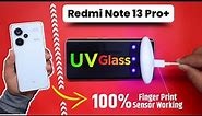Redmi Note 13 Pro Plus UV Tempered Glass | Curved Glass for Redmi Note 13 Pro+ 5G.