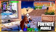 FORTNITE MOBILE CHAPTER 5 - Android Gameplay