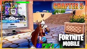 FORTNITE MOBILE CHAPTER 5 - Android Gameplay