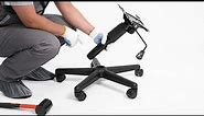 How to dismantle Swivel Office Chair legs | Disassembling a Swiveling Office Chair Base