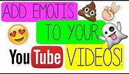 How to add Emojis to videos (iMovie)