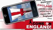 Come On England! Flag - iPhone / iPod Touch / iPad App