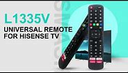 Universal for Hisense TV Remote Control L1335V.