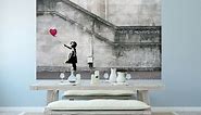 GREAT ART Wallpaper Banksy Art Balloon Girl - There Is Always Hope Girls ( 82.7 Inch x 55 Inch)