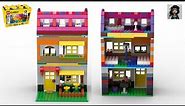 MODULAR DOLL HOUSE Lego classic 10698 ideas How to build