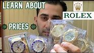 What's the real price of Rolex Watches?