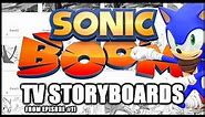 Sonic Boom - Released TV Storyboards!
