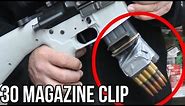 30 Caliber Magazine Clip in a Half Second! (With the world's FASTEST shooter, Jerry Miculek)