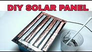 How to make solar panel at home ( Free energy generating from sunlight)
