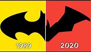 How The Batman Movie Logo Has Evolved From Keaton To Robert Pattinson New Batman Logo Over The Years