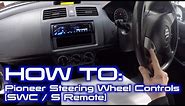 How to Wire Up Pioneer Built in Steering Wheel Controls Interface | [S Remote/SWC]